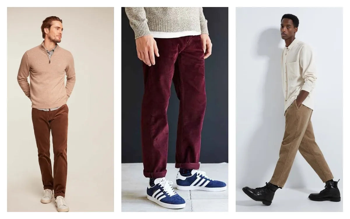 Quelle Chaussure Mettre avec un Pantalon en Velours ? – Velours Côtelé