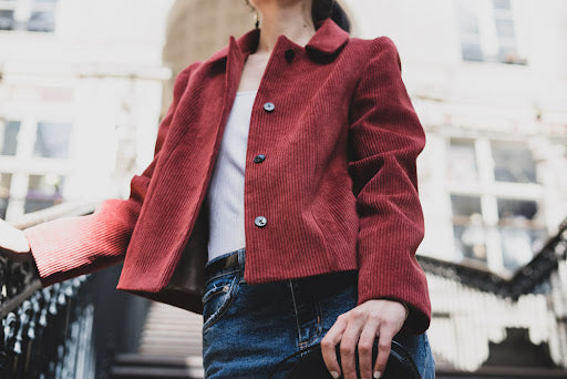 Veste Velours Femme – Velours Côtelé