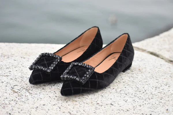 Ballerines Velours