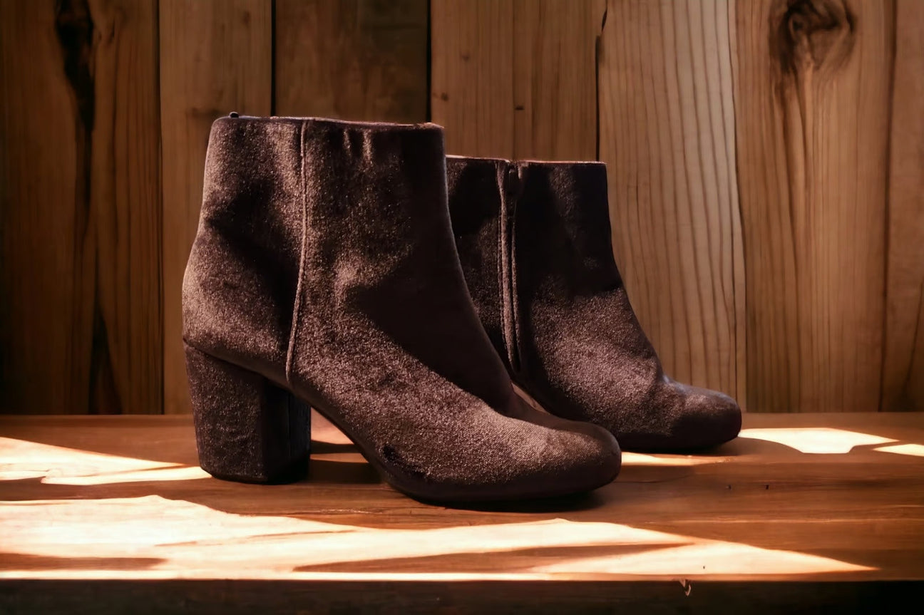 Bottines Velours