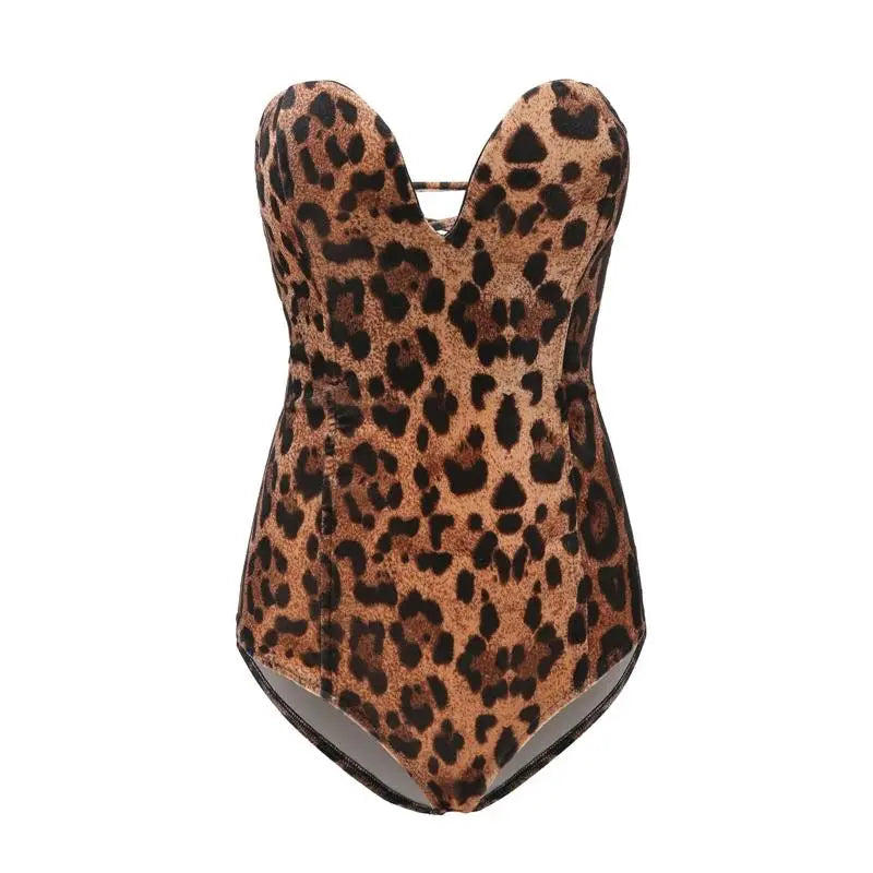 Body Velours Leopard