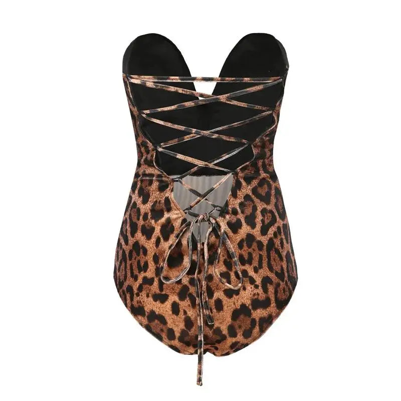 Body Velours Leopard