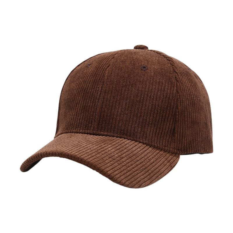 Casquette Velour Marron