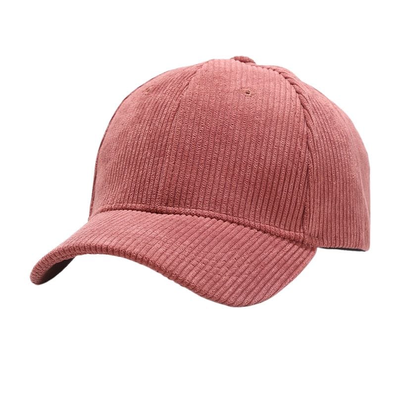 Casquette Velour Rose