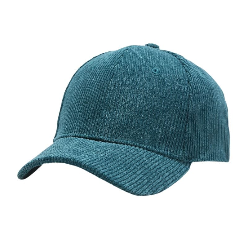 Casquette Velour Verte