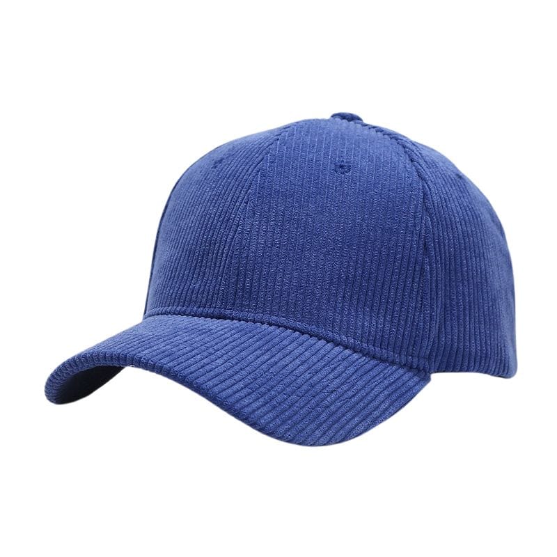 Casquette Velours Bleu