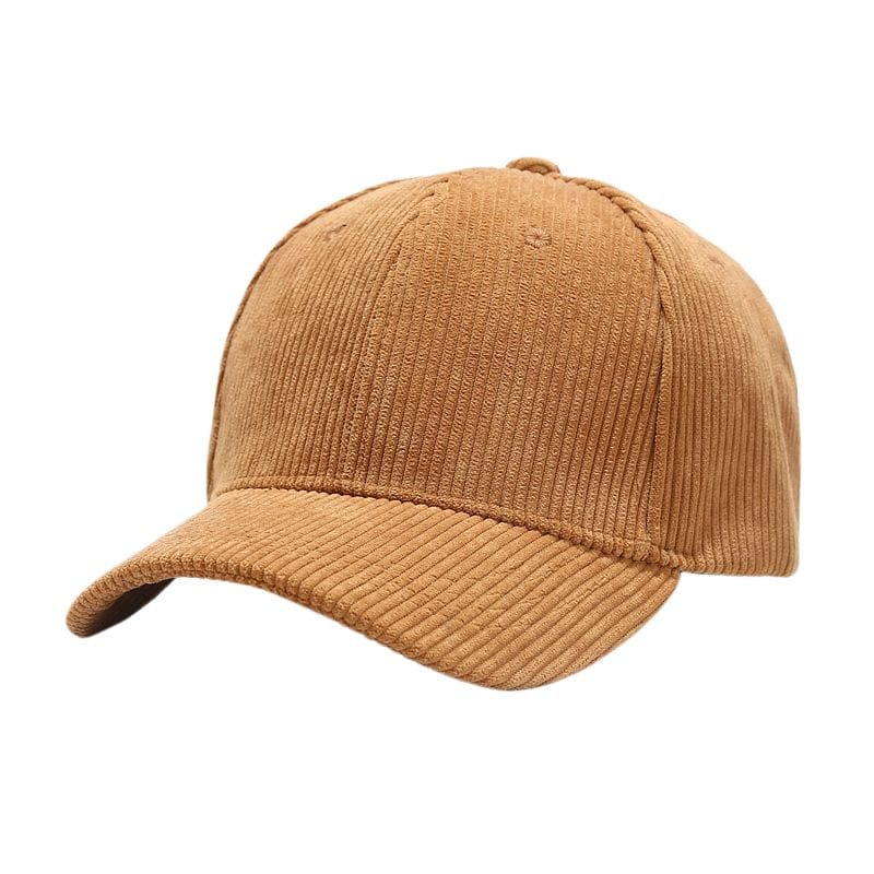 Casquette Velours Marron