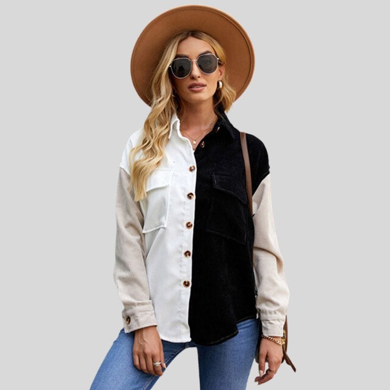 Chemise Femme en Velours