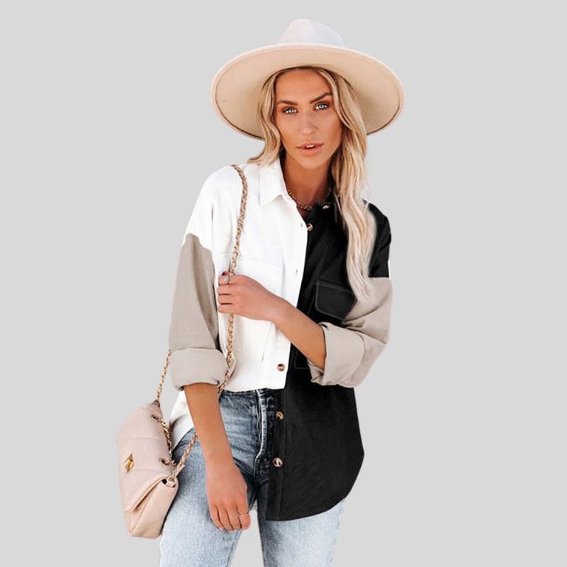 Chemise Femme en Velours