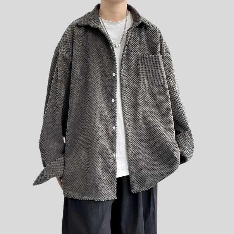 Chemise Homme Velour