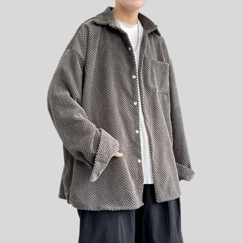 Chemise Homme Velour