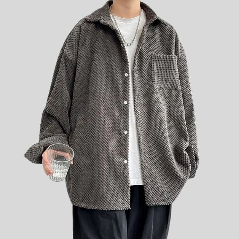 Chemise Homme Velour