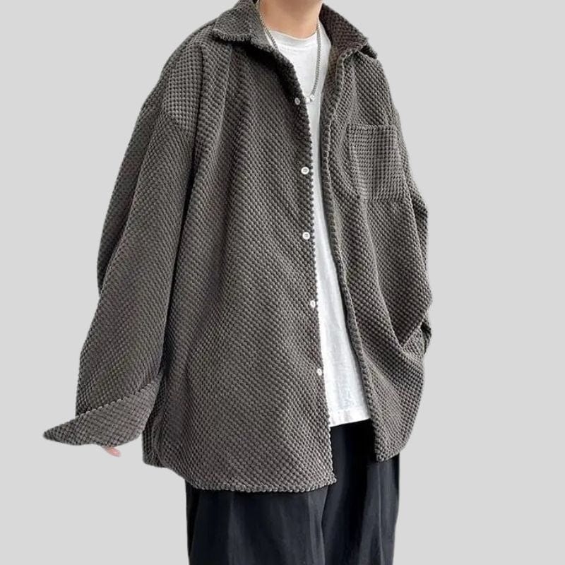 Chemise Homme Velour