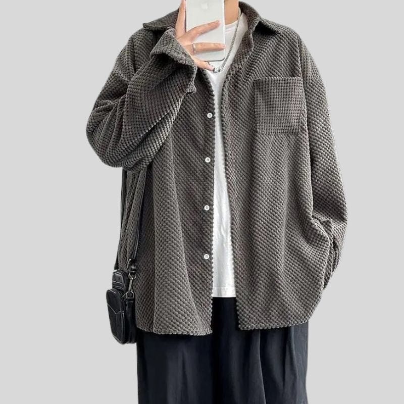 Chemise Homme Velour