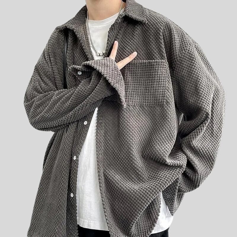 Chemise Homme Velour