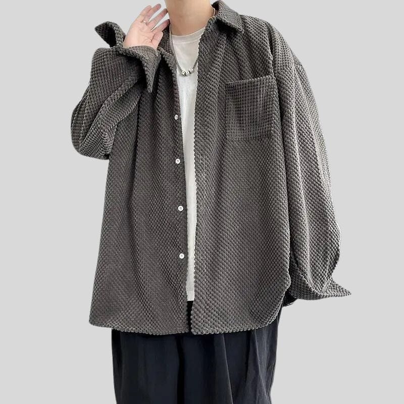 Chemise Homme Velour