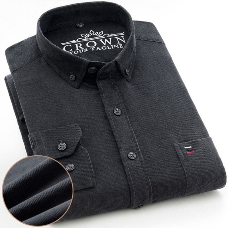 Chemise Homme Velours Cotelé