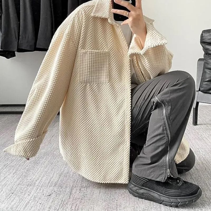 Chemise Homme Velours