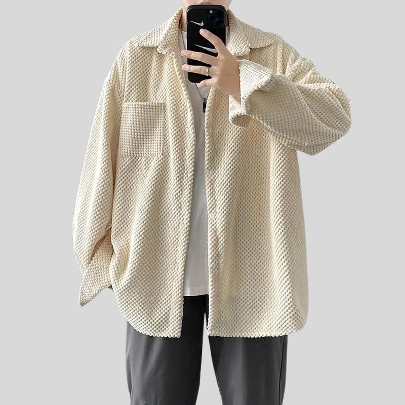 Chemise Homme Velours