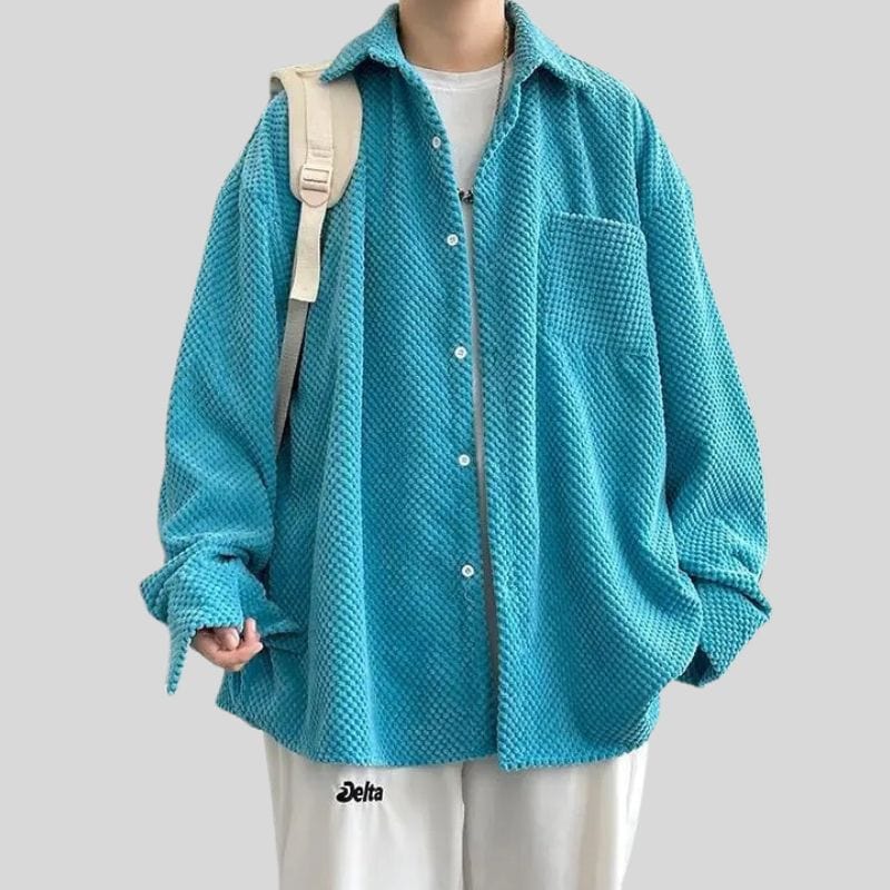 Chemise Homme en Velours