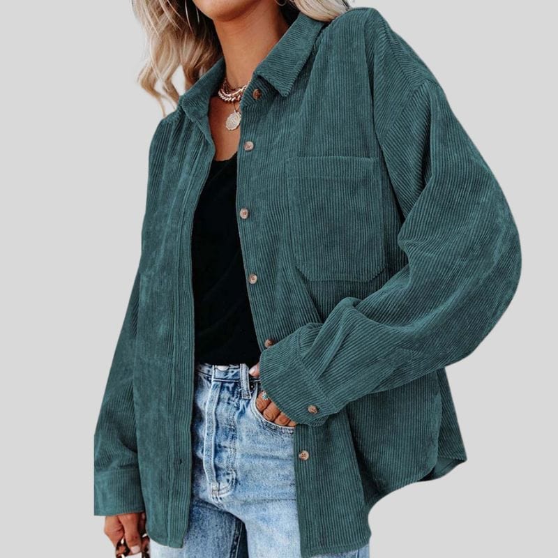 Chemise Longue Velour Femme