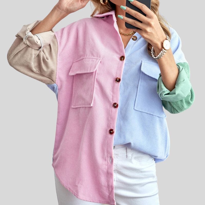 Chemise Velour Femme