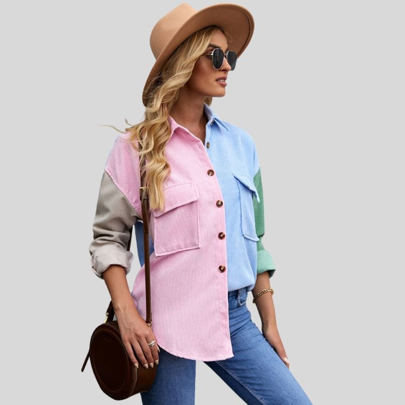 Chemise Velour Femme