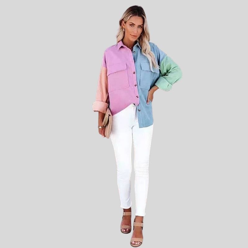 Chemise Velour Femme