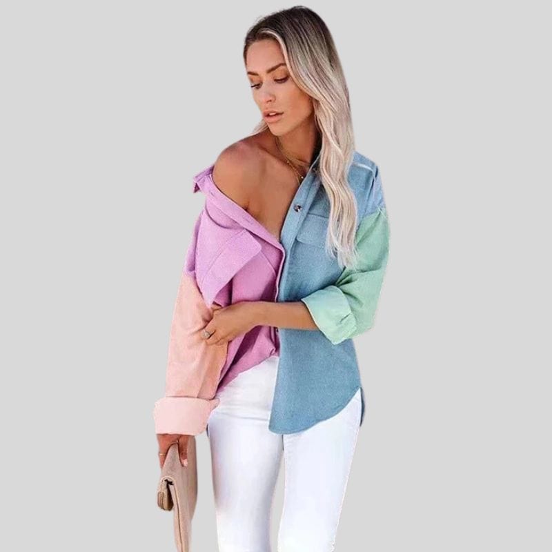 Chemise Velour Femme