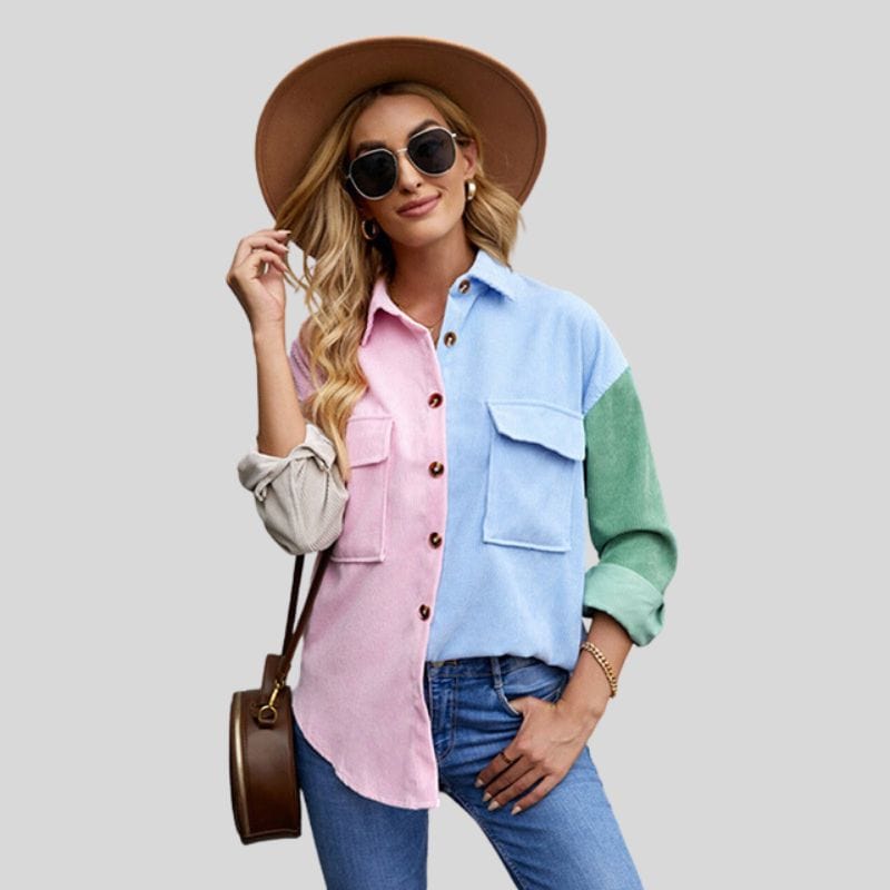 Chemise Velour Femme