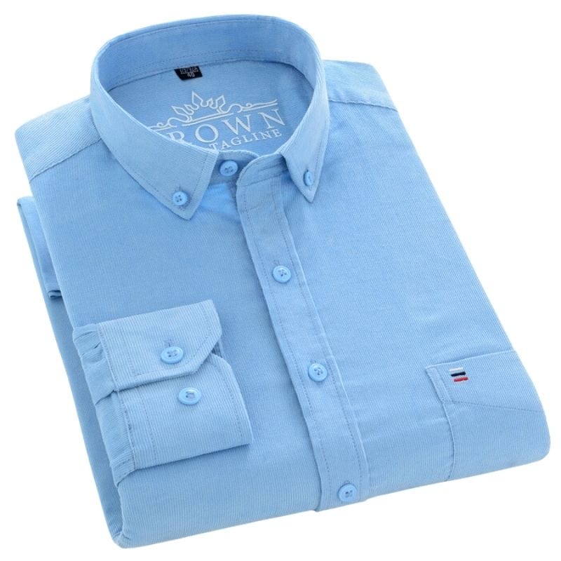 Chemise Velours Cotelé Homme