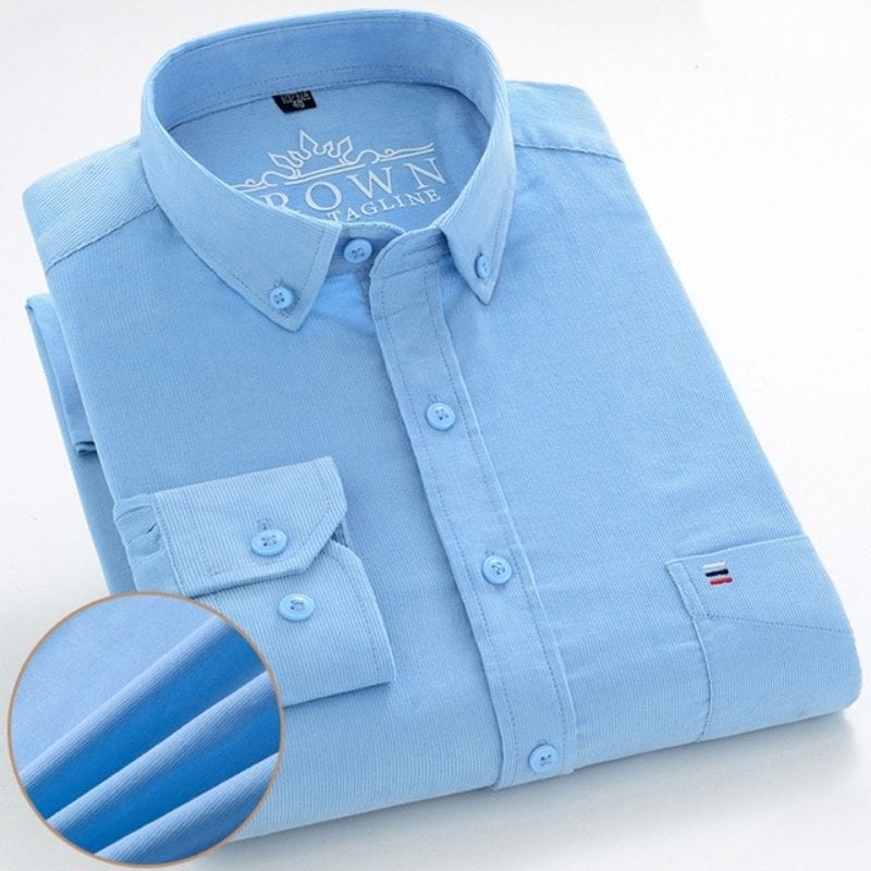 Chemise Velours Cotelé Homme