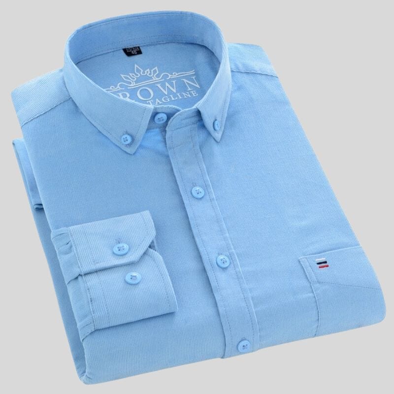 Chemise Velours Cotelé Homme