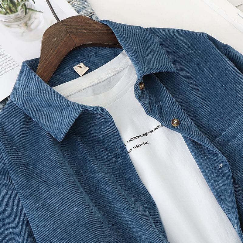 Chemise Velours Cotelé