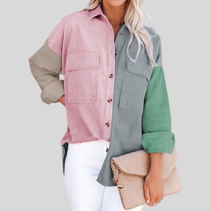 Chemise en Velour Femme