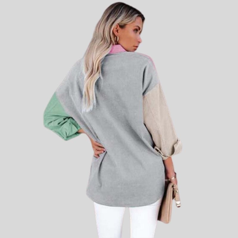 Chemise en Velour Femme