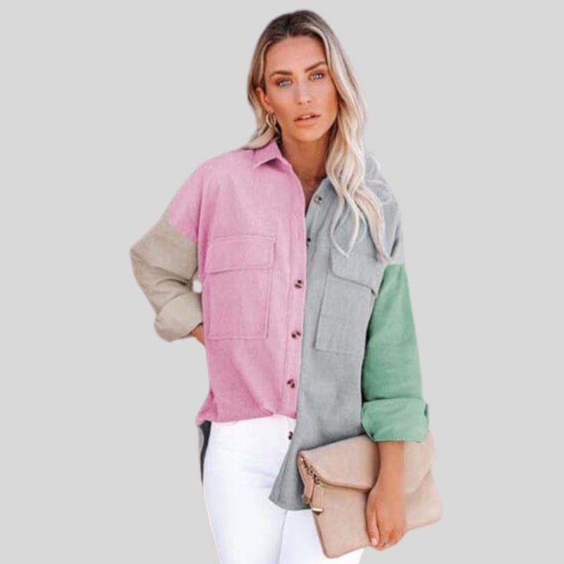 Chemise en Velour Femme