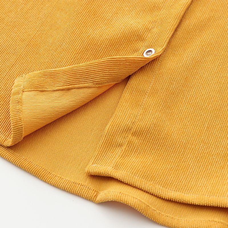 Chemise en Velours Côtelé Femme