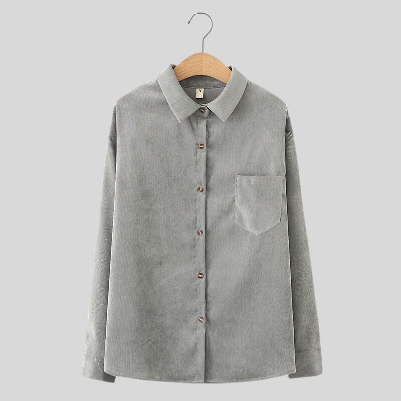 Chemise en Velours Côtelé