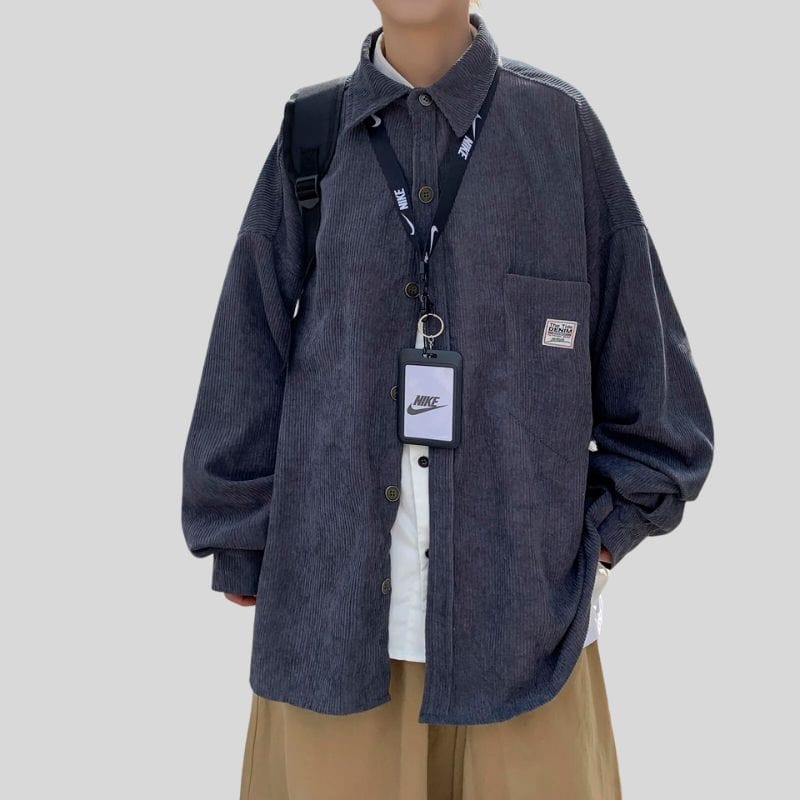 Chemise en Velours pour Homme