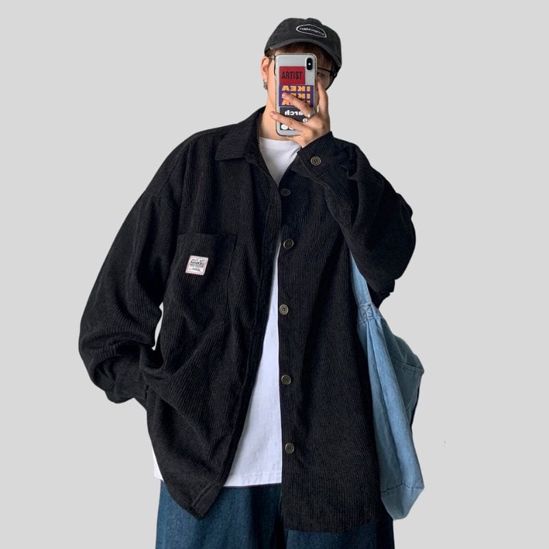 Chemise en Velours pour Homme