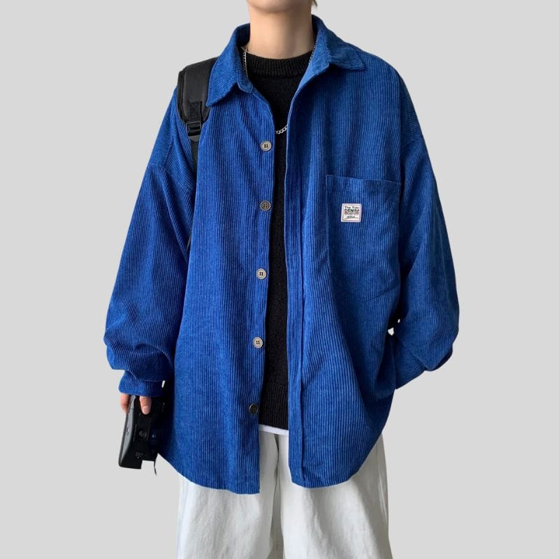 Chemise en Velours pour Homme