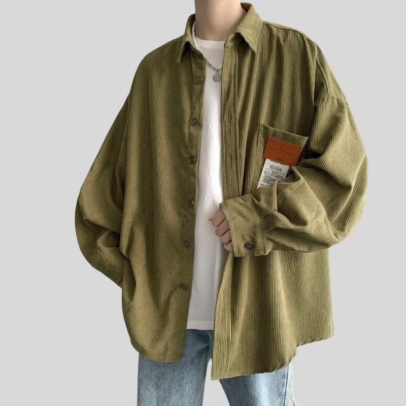 Chemise en Velours pour Homme