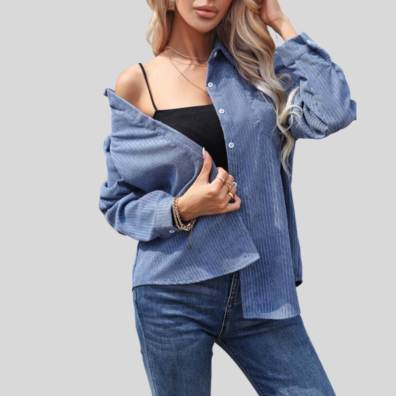 Chemises Velours Femme