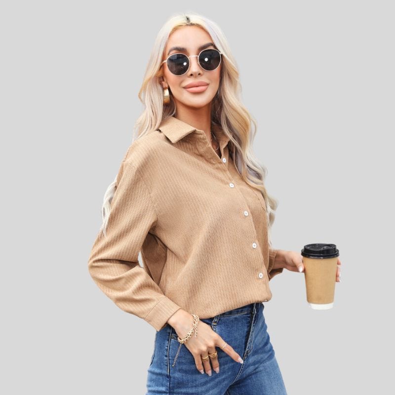 Chemises Velours Femme