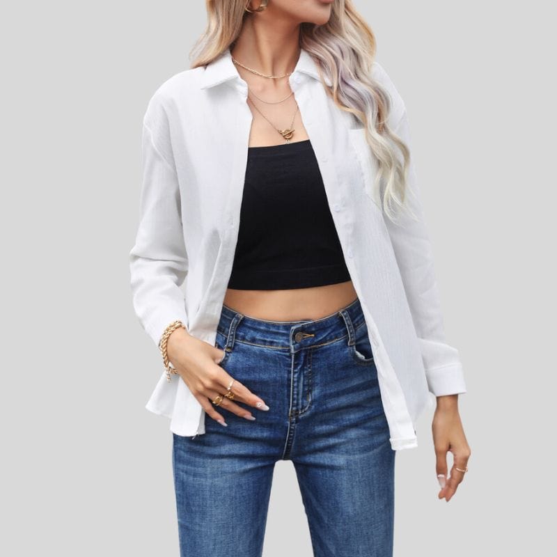 Chemises Velours Femme