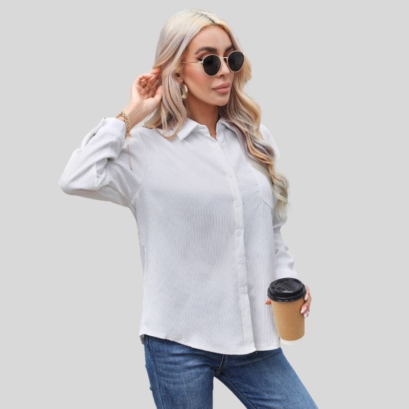 Chemises Velours Femme