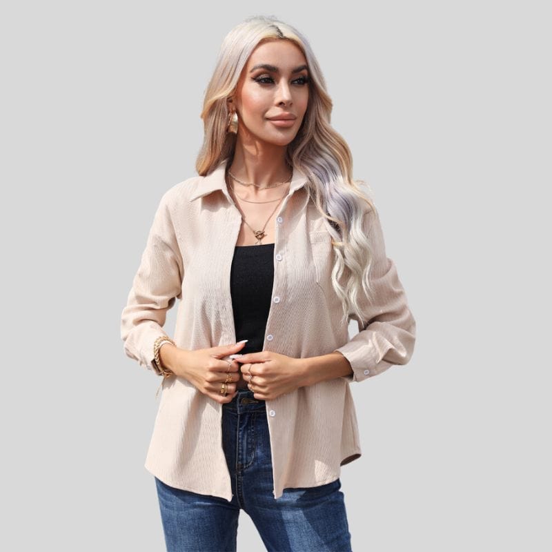 Chemises Velours Femme