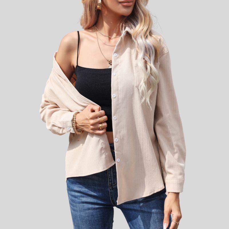 Chemises Velours Femme