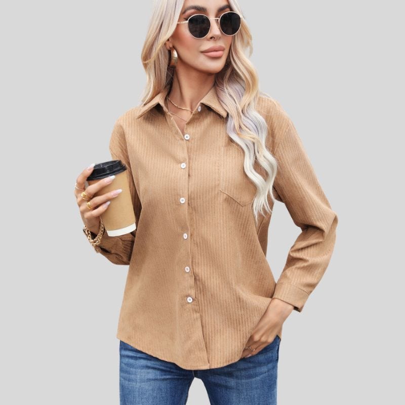 Chemises Velours Femme